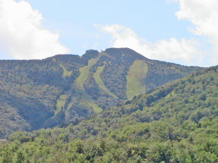 Killington peak in the summer